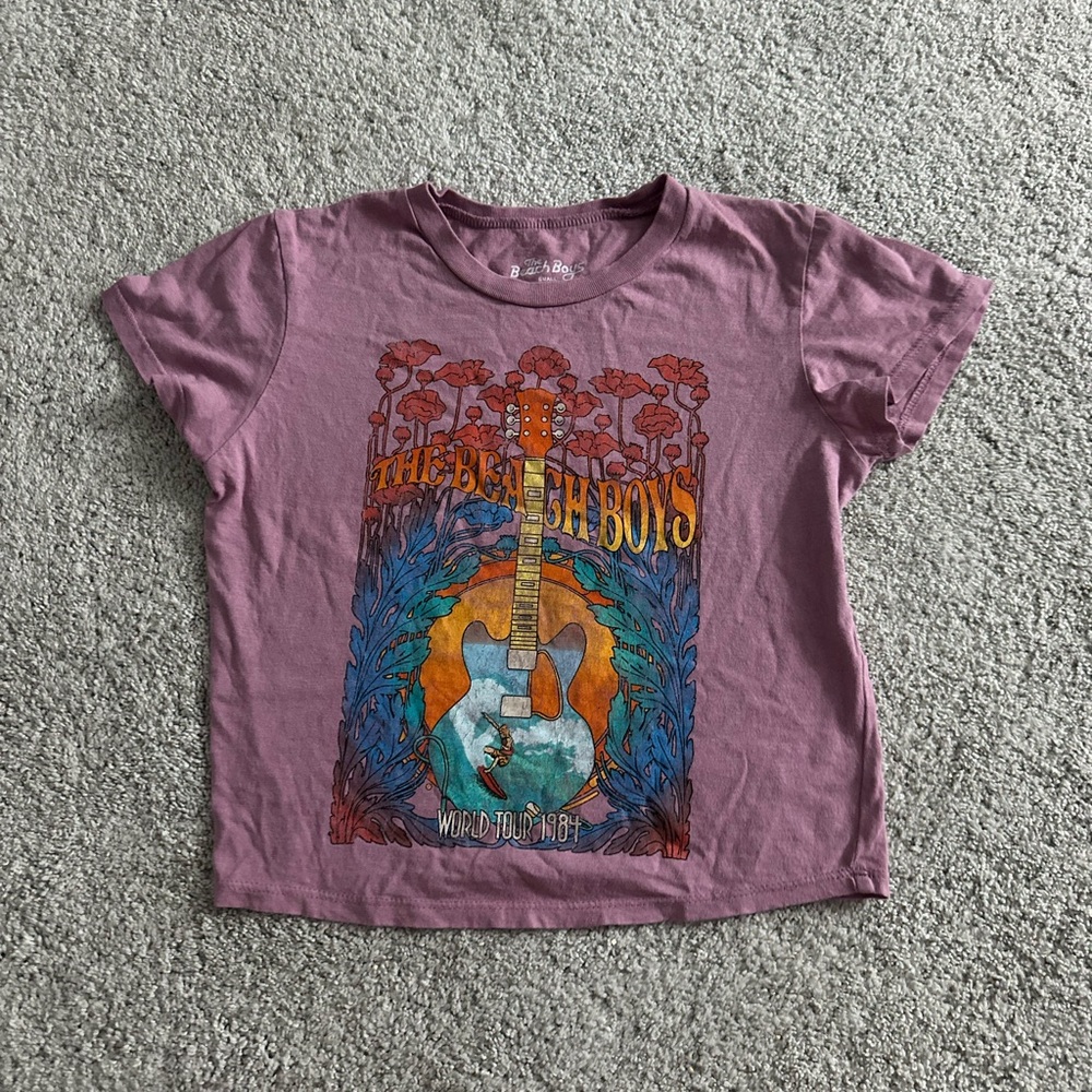 Woman’s Purple Graphic T-Shirt